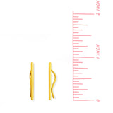 Boma Jewelry Earrings Long Bar Ear Crawlers