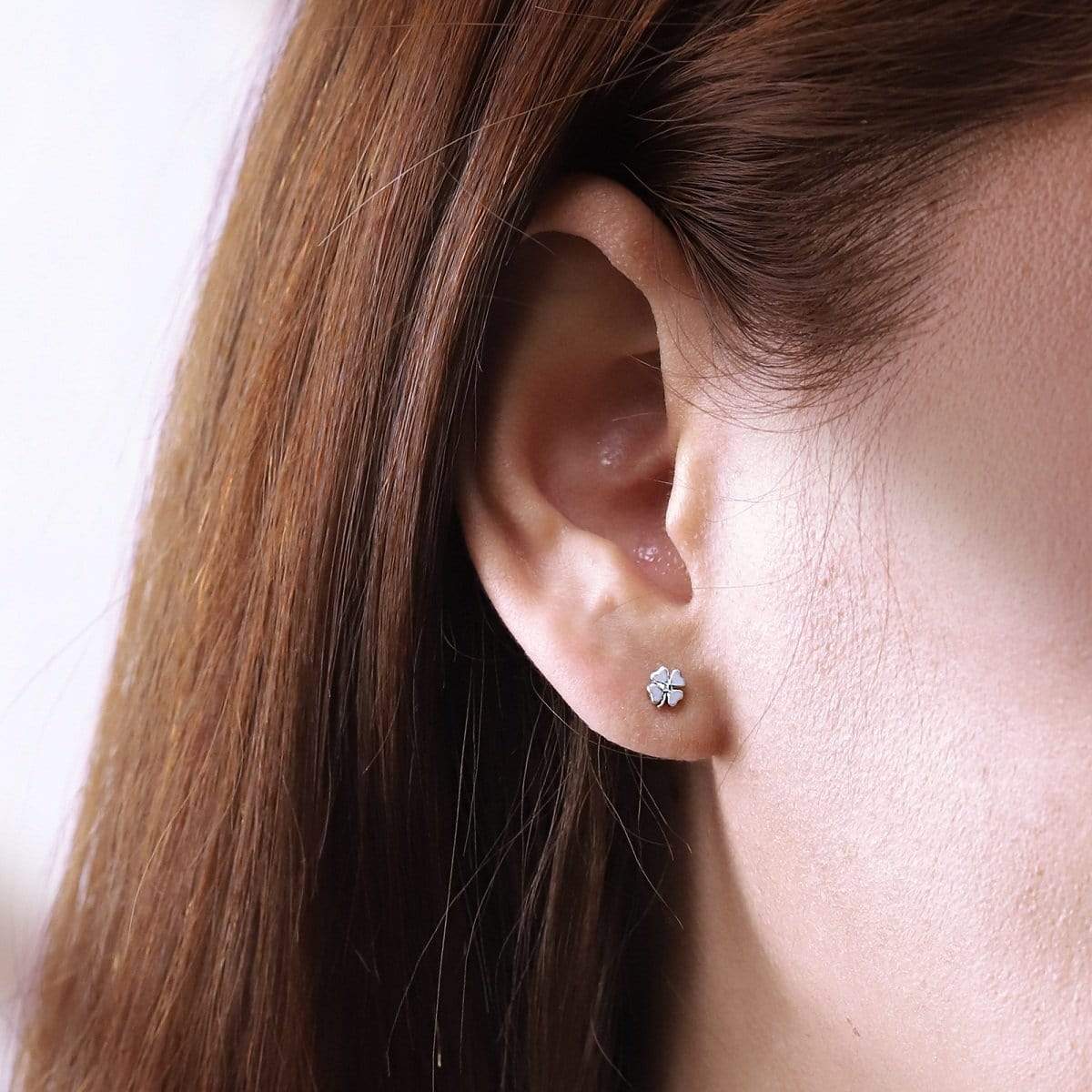 Boma Jewelry Earrings Lucky Four-Leaf Clover Studs
