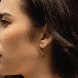 Boma Jewelry Earrings Lune & Etoile Pull Through Hoops