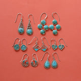 Boma Jewelry Earrings Moving 4-Stone Genuine Dangle Earrings