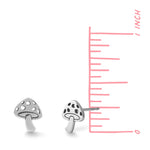 Boma Jewelry Earrings Mushroom Studs
