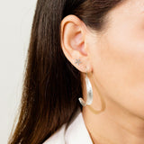 Boma Jewelry Earrings Nami Textured Organic Shape Drop Dangle Earrings