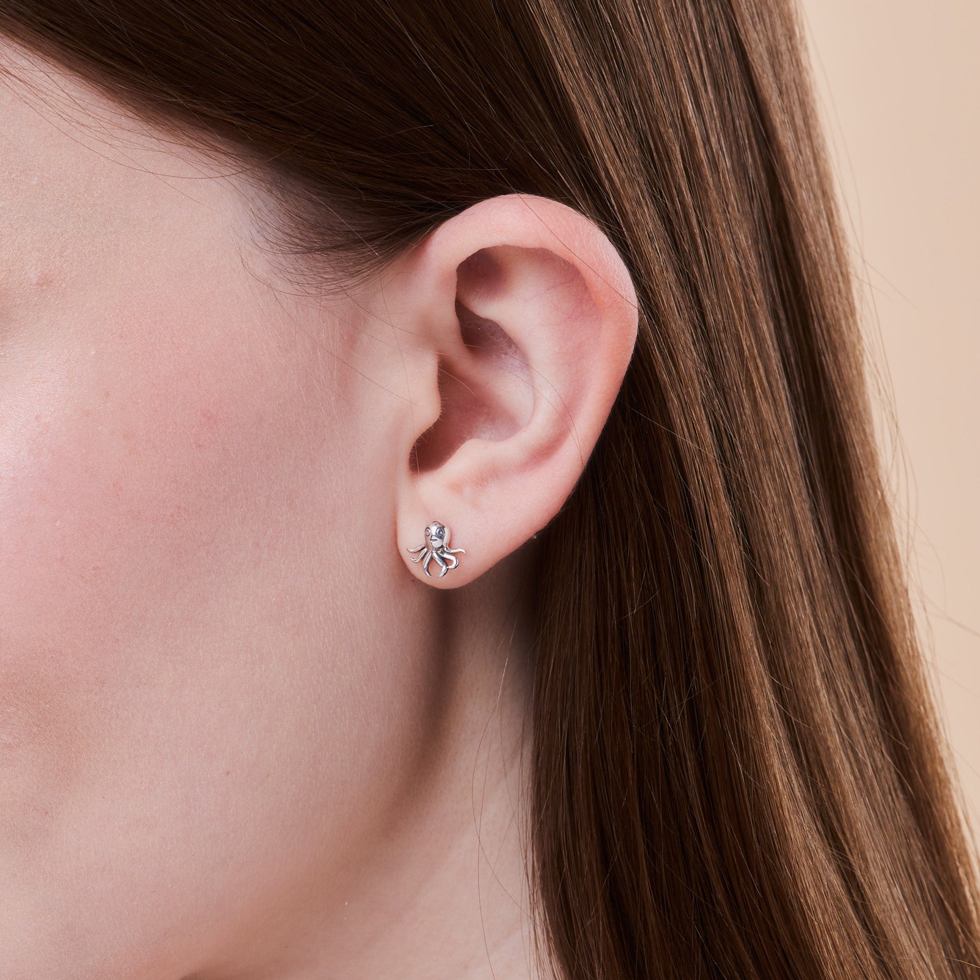 Boma Jewelry Earrings Octopus Studs
