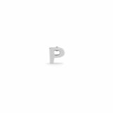 Boma Jewelry Earrings P Alphabet Single Letter Stud