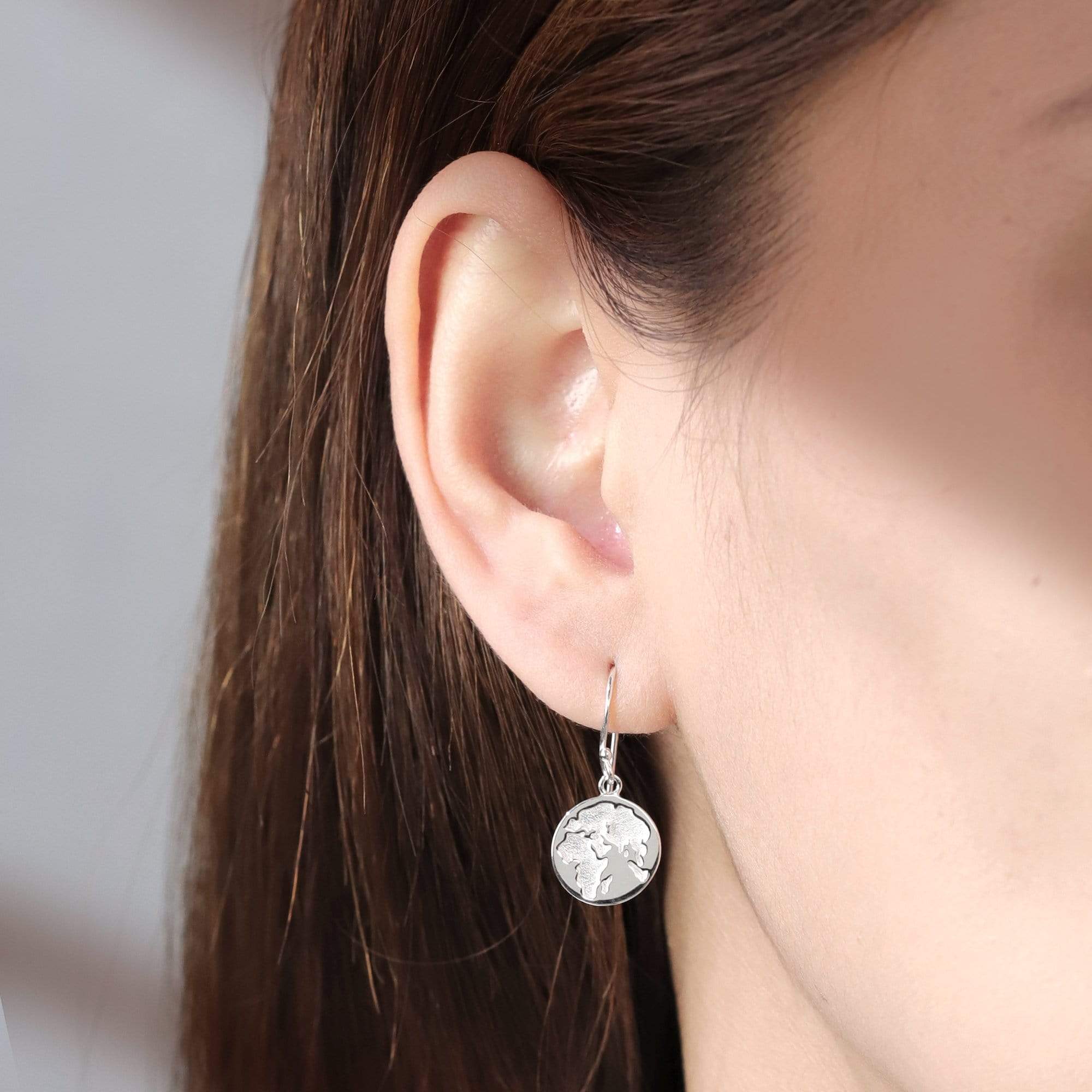 Boma Jewelry Earrings +Planet Earth Drop Earrings (Archived)