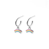 Boma Jewelry Earrings Rainbow Hoops