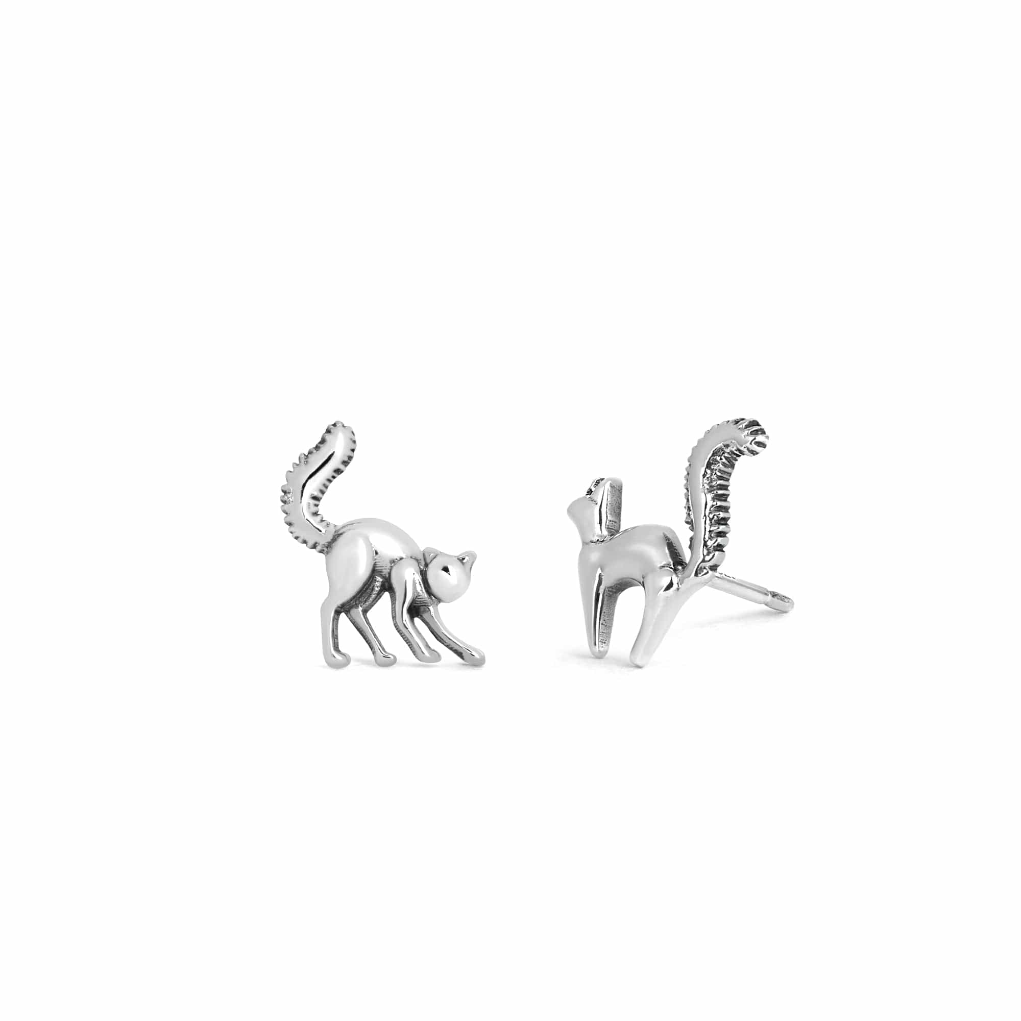 Boma Jewelry Earrings Scaredy Cat Studs
