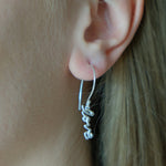 Boma Jewelry Earrings Scripted Love Dangles Earrings