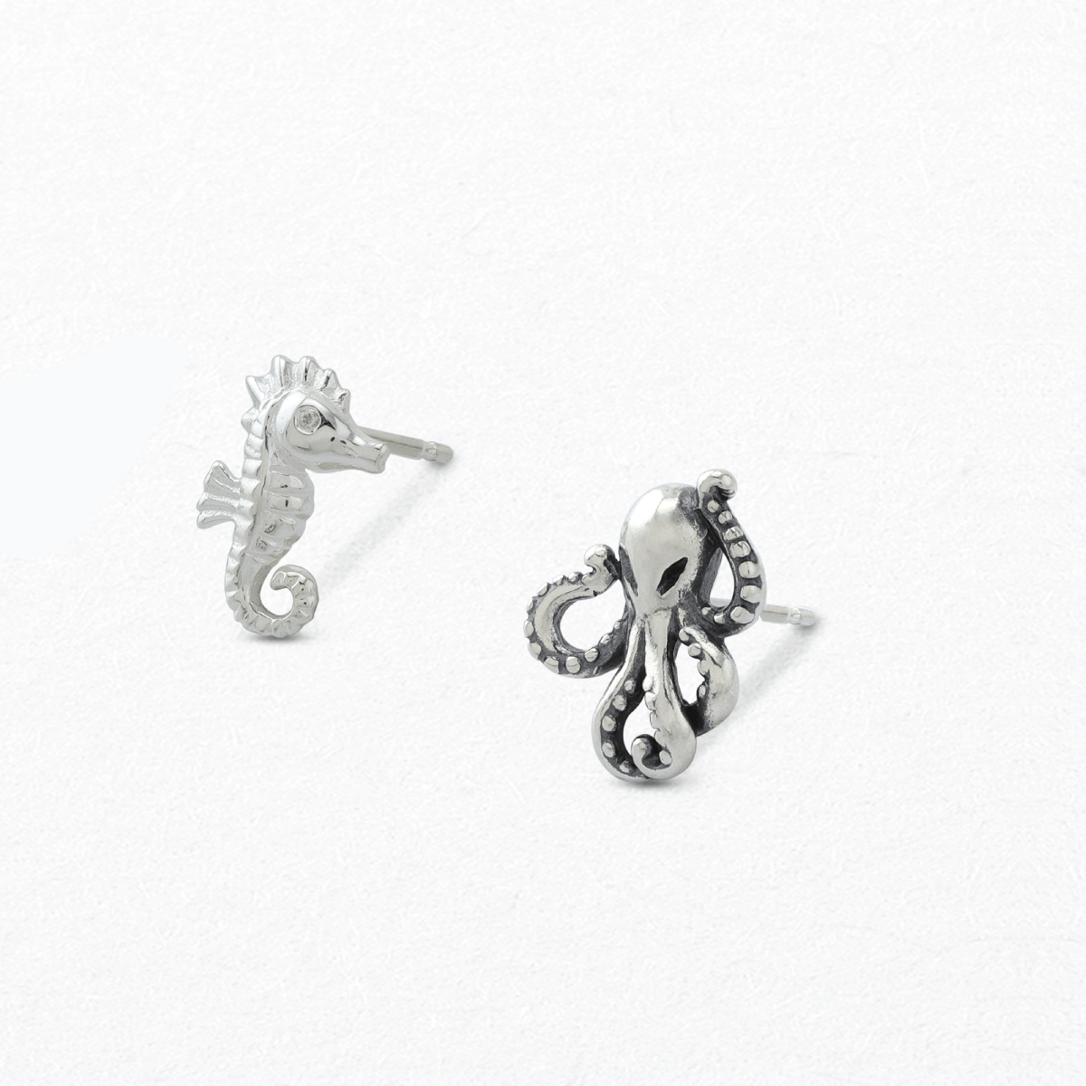 Boma Jewelry Earrings Seahorse Studs