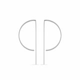 Boma Jewelry Earrings Semicircle Pull Through Hoops