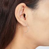 Boma Jewelry Earrings Semicircle Pull Through Hoops