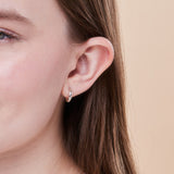 Boma Jewelry Earrings Simple C-Shape Hoops