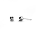 Boma Jewelry Earrings Skeleton Skull Stud Earrings Halloween jewelry 