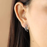 Boma Jewelry Earrings Slithering Snake Studs