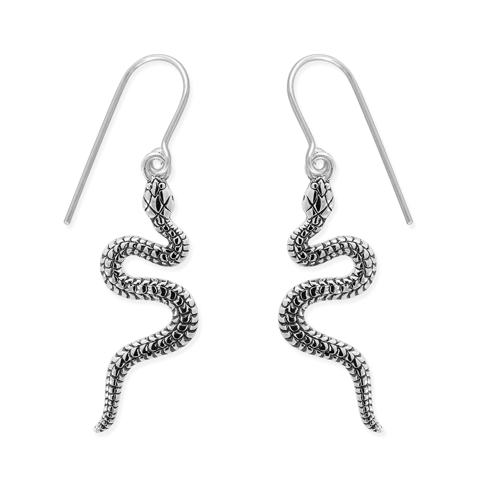 Boma Jewelry Earrings Slytherin Snake Dangle Earrings