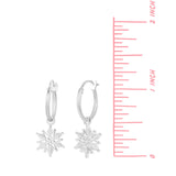 Boma Jewelry Earrings Snowflake Hoops