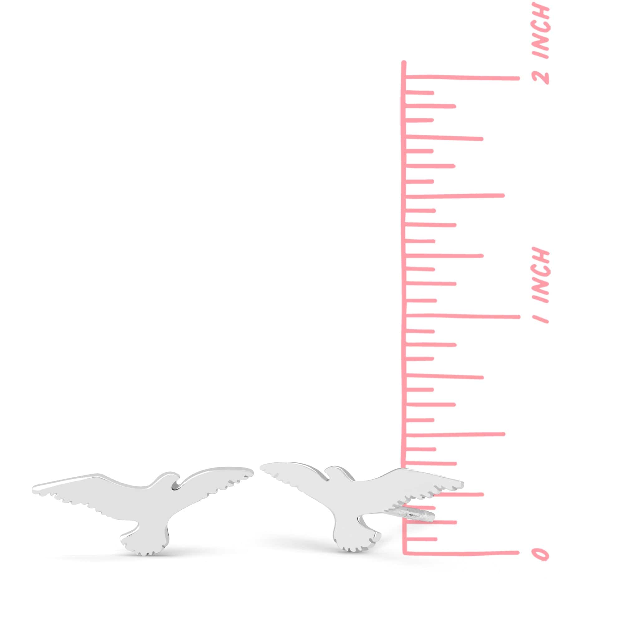 Boma Jewelry Earrings Soaring Bird Studs
