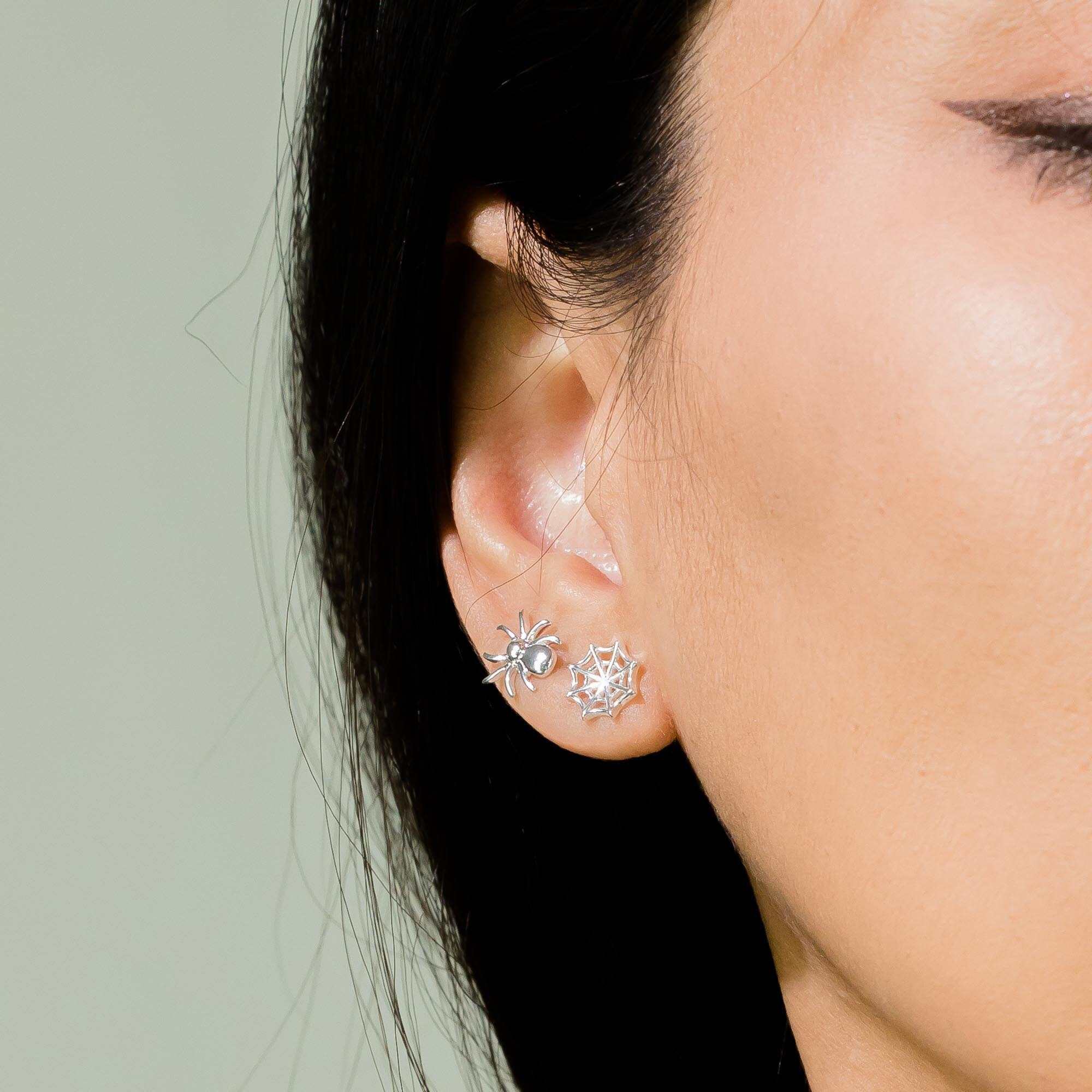 Boma Jewelry Earrings Spider Web Stud Earrings