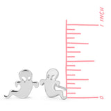 Boma Jewelry Earrings Spooky Ghost Studs