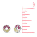 Boma Jewelry Earrings Sprinkled Donut Studs