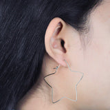 Boma Jewelry Earrings Star Wire Hoops
