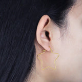Boma Jewelry Earrings Star Wire Hoops