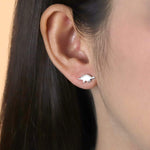Boma Jewelry Earrings Stegosaurus Dinosaur