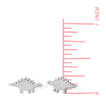 Boma Jewelry Earrings Stegosaurus Dinosaur