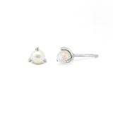 Boma Jewelry Earrings Sterling Silver Belle Pearl Studs