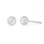 Boma Jewelry Earrings Sterling Silver Large Ball Studs