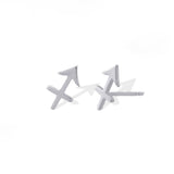 Boma Jewelry Earrings Sterling Silver / Sagittarius Zodiac Studs