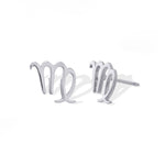 Boma Jewelry Earrings Sterling Silver / Virgo Zodiac Studs