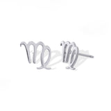 Boma Jewelry Earrings Sterling Silver / Virgo Zodiac Studs