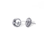 Boma Jewelry Earrings Sun and Moon Studs