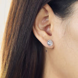 Boma Jewelry Earrings Sun and Moon Studs