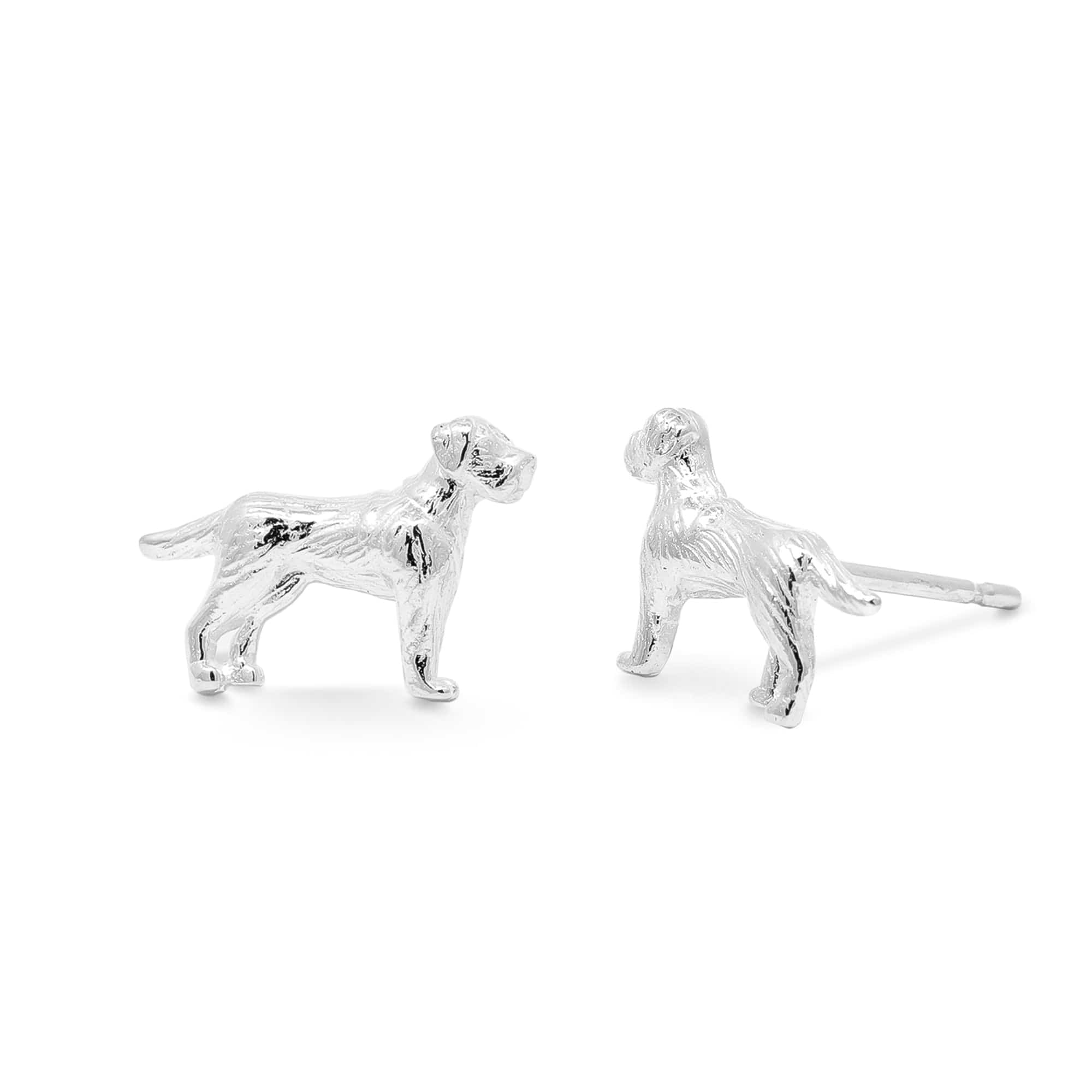 Boma Jewelry Earrings Terrier Dog Stud Earrings