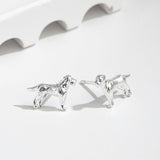 Boma Jewelry Earrings Terrier Dog Stud Earrings