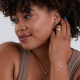 Boma Jewelry Earrings Treasured Bezel Stud Earrings