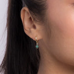 Boma Jewelry Earrings Treasured Drop Huggies
