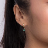 Boma Jewelry Earrings Treasured Drop Huggies