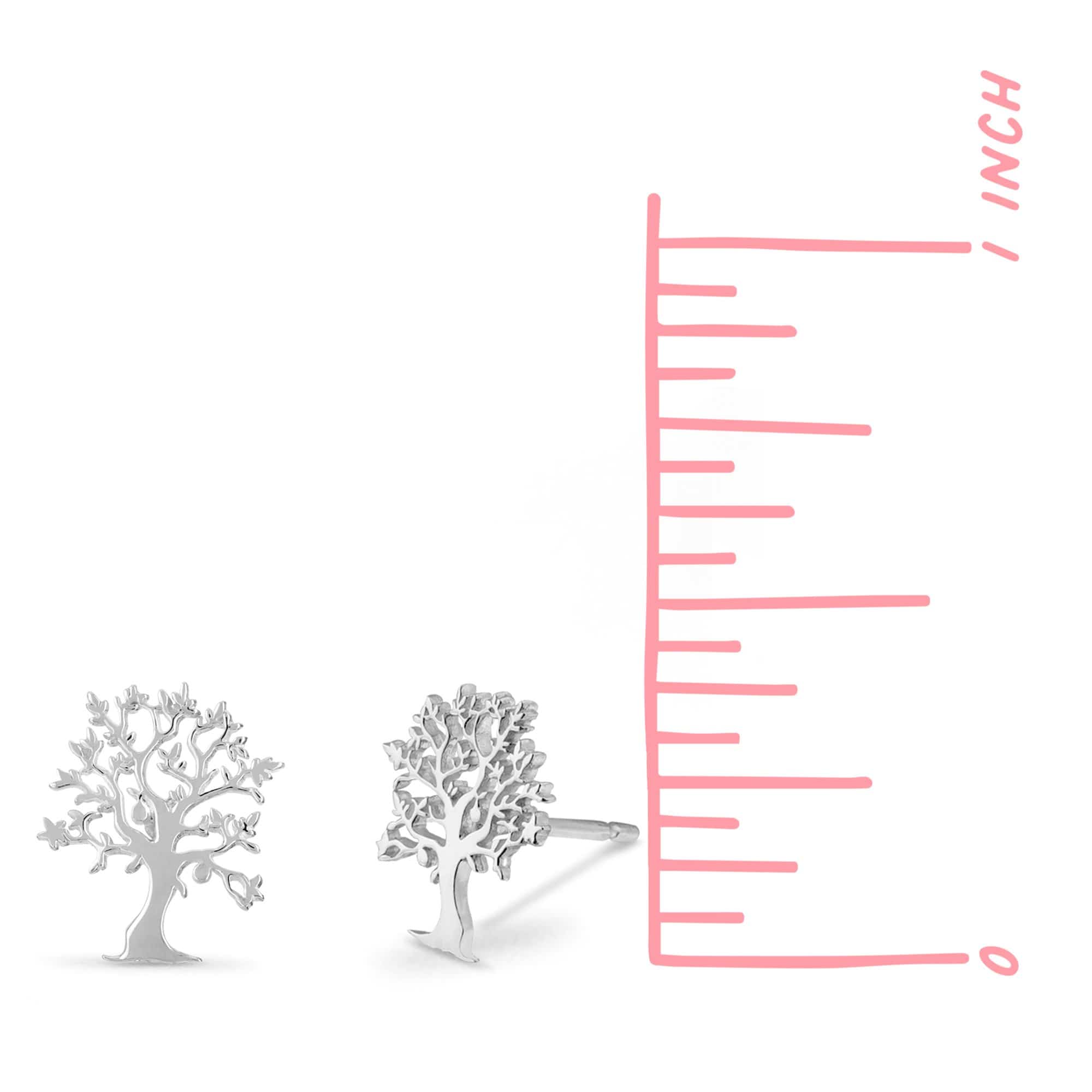 Boma Jewelry Earrings Tree Studs