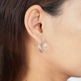 Boma Jewelry Earrings Triple Hoops