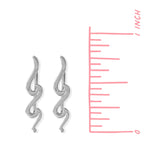 Boma Jewelry Earrings Twist Wave Ear Crawlers