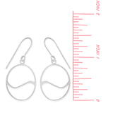Boma Jewelry Earrings Wave Open Circle Earrings