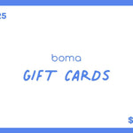 Boma Jewelry Gift Cards $25.00 Gift Card