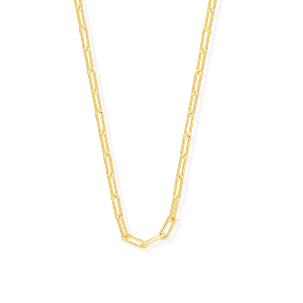 Boma Jewelry Necklaces 14K Gold Plated / 18" Box Chain Necklace