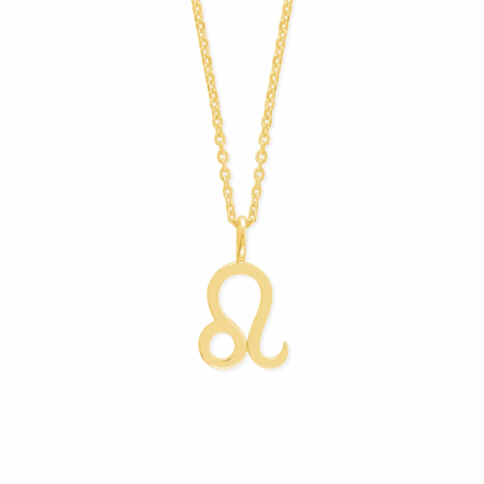 Boma Jewelry Necklaces 14K Gold Plated / Leo Zodiac Necklace