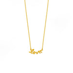 Boma Jewelry Necklaces 14K Gold Vermeil Love Necklace