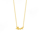 Boma Jewelry Necklaces 14K Gold Vermeil Love Necklace