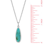 Boma Jewelry Necklaces Alina Drop Bezel Necklace with Stone